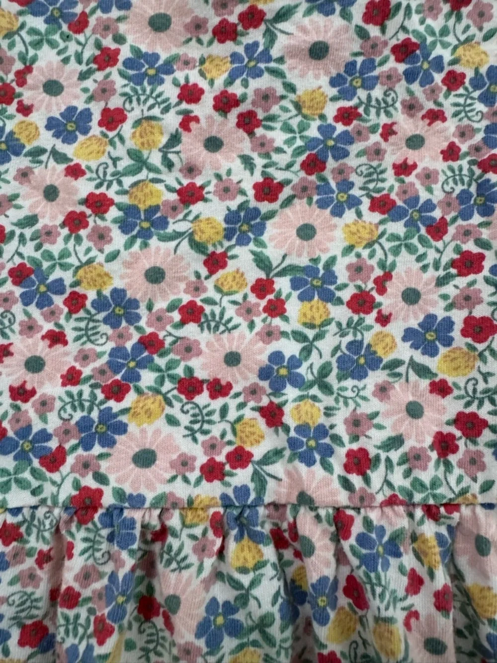 Mini Boden 4/5 Girls' Floral Cotton Dress